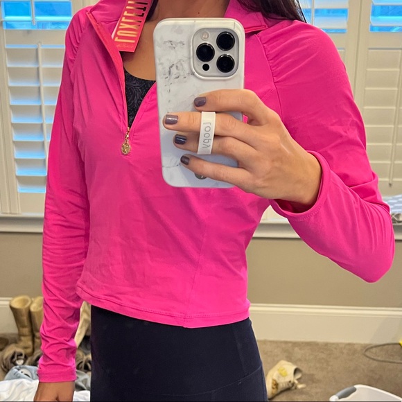 Lilly Pulitzer luxletic cropped jacket - Picture 5 of 5